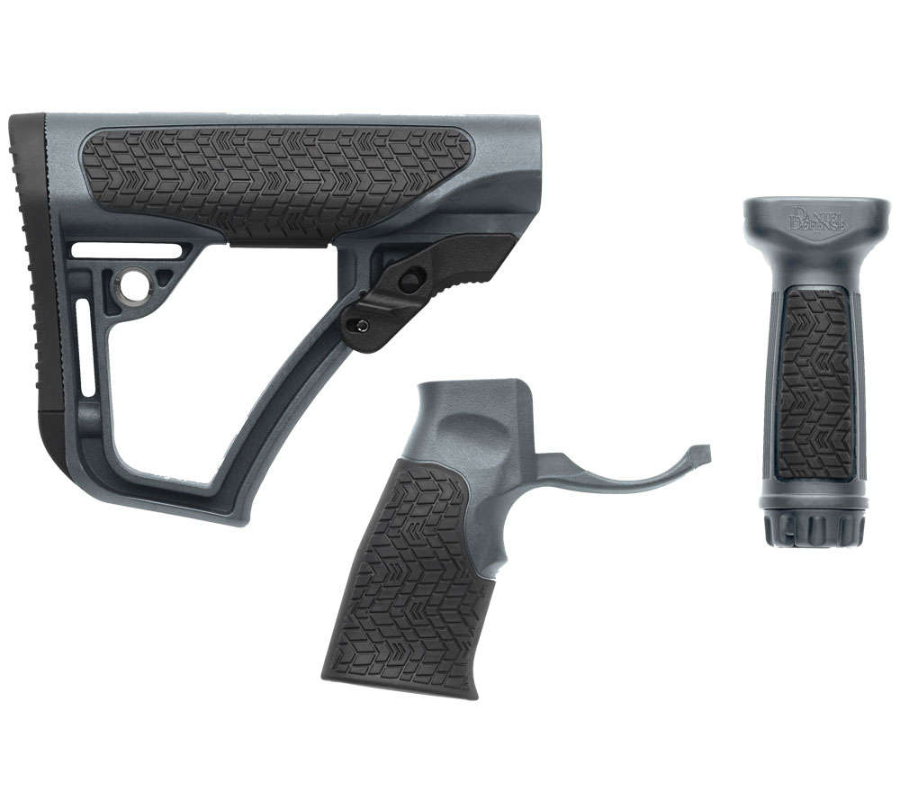 Grips Pads Stocks Daniel Defense Polymer DDF 2810206145012     COL BTSTK/PG/FR TORNADO • Model: Polymer